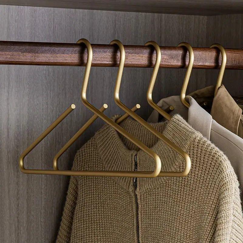 HangerSet - cintres métalliques modernes et fins (4+1 pièces)