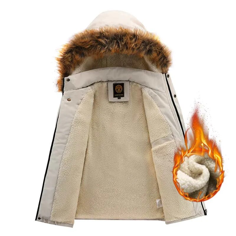 Chris - Veste à capuche en polaire avec zip