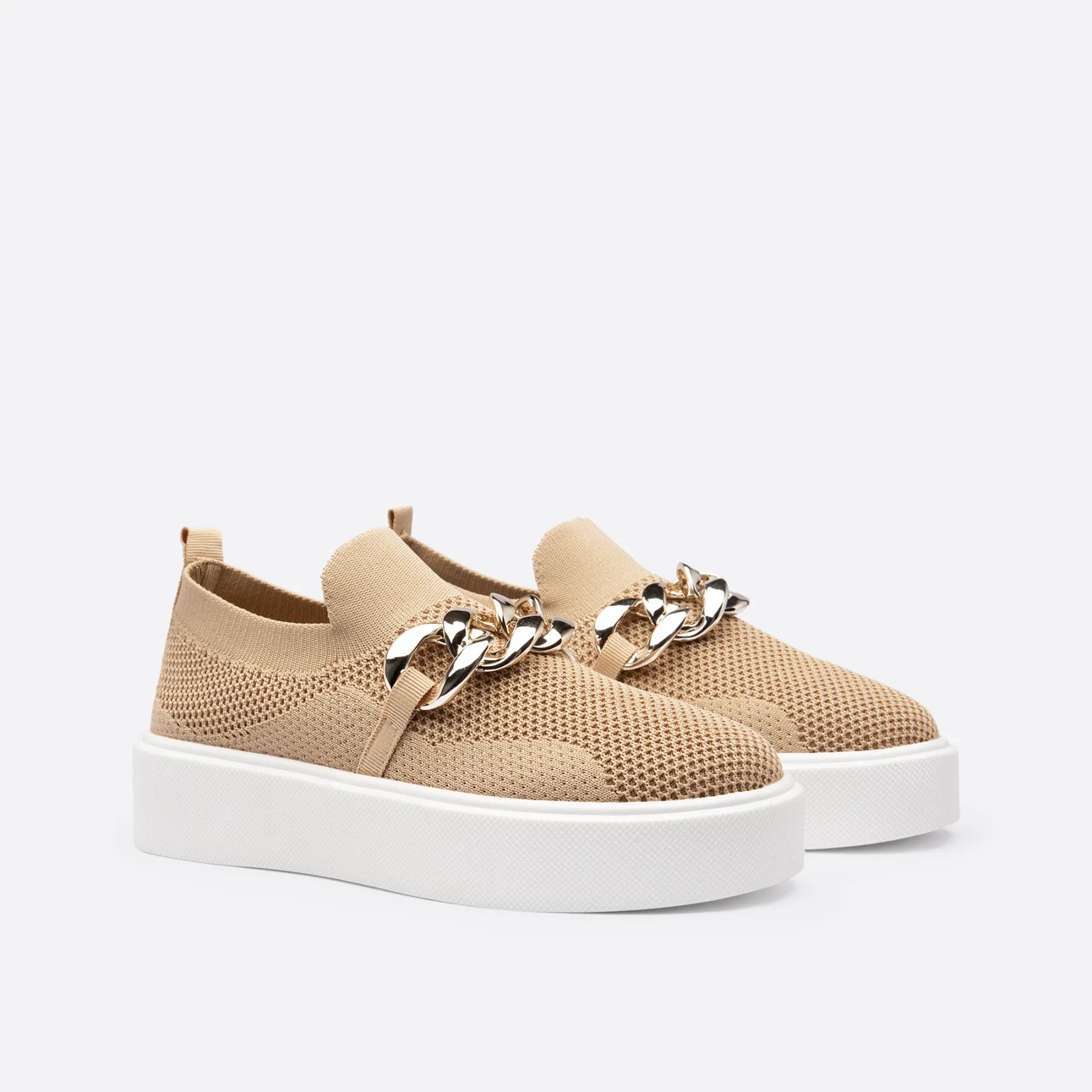 Gema | Chaussures de mode en chaîne métallique