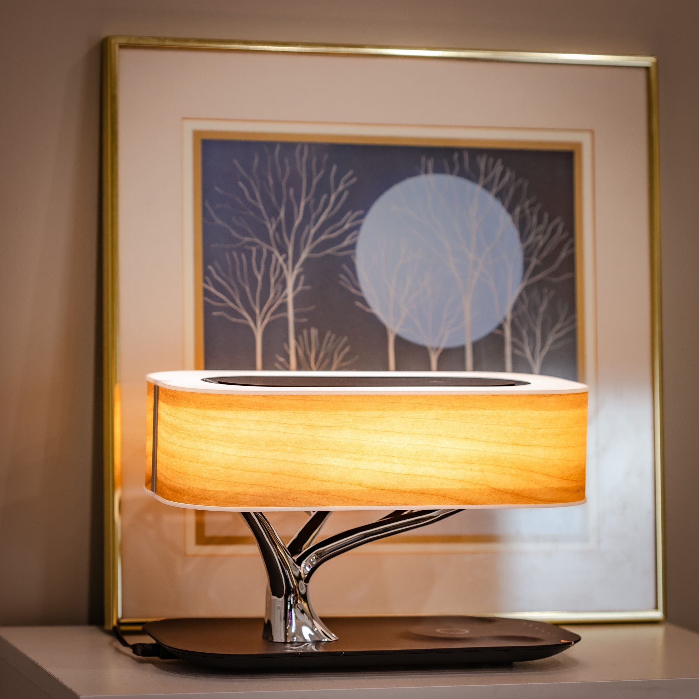 LuminaTree - Lampe de charge diffuseur sans fil