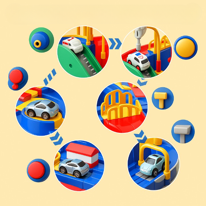 Motokiddo - Entraîne le cerveau de la voiture en ville