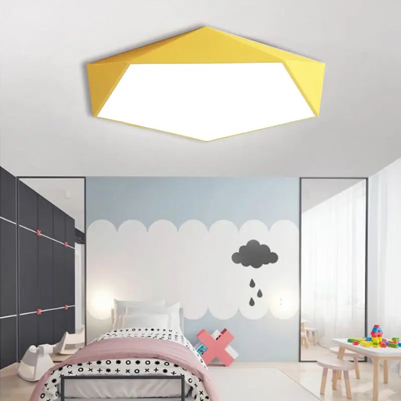 Lampe de loft moderne HexaGlow – Design élégant et unique