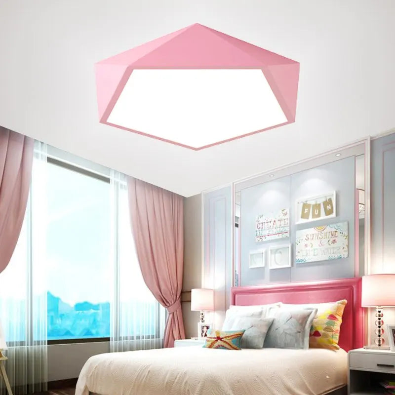 Lampe de loft moderne HexaGlow – Design élégant et unique
