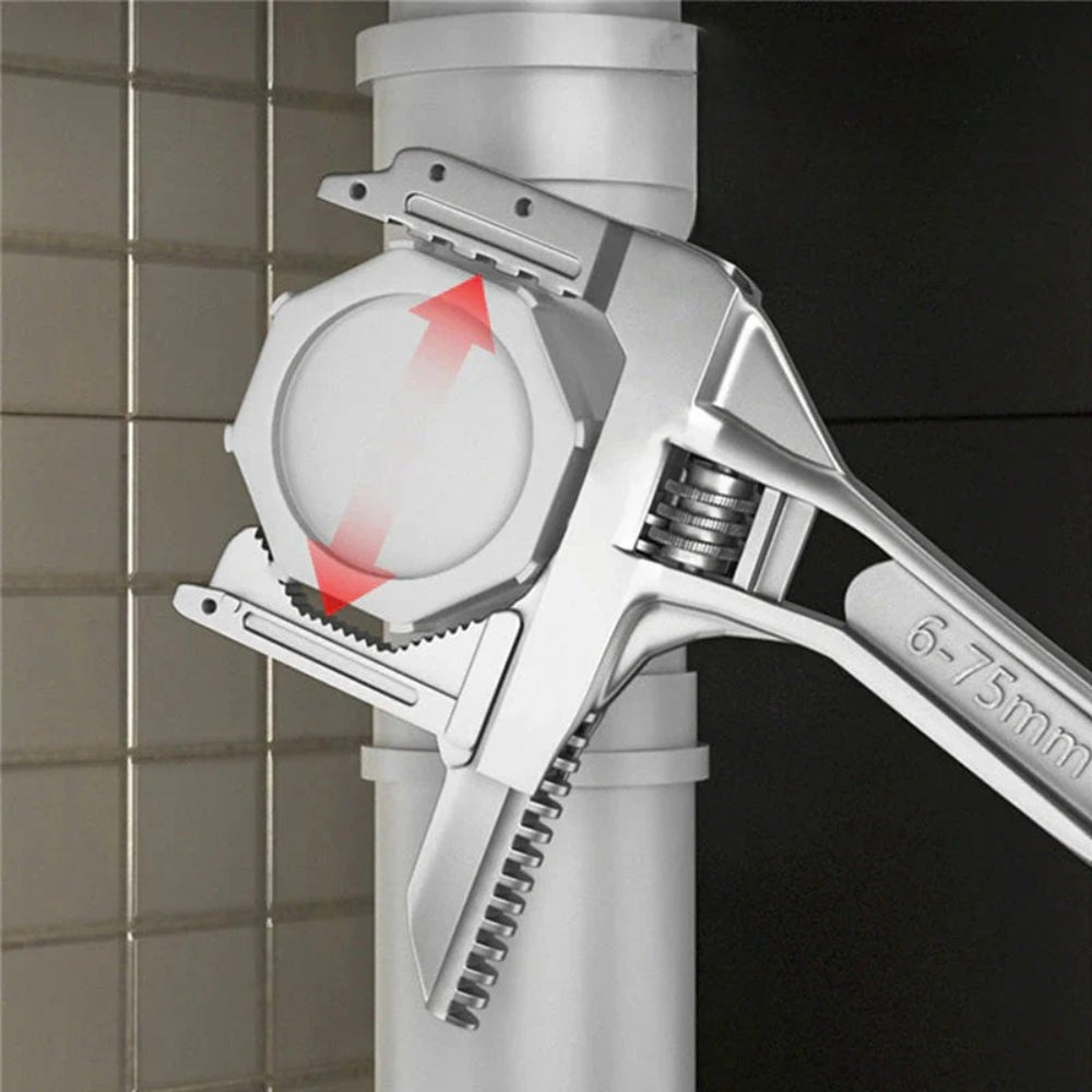 FlexiClé - Clé à molette réglable pour espaces exigus et réparations rapides