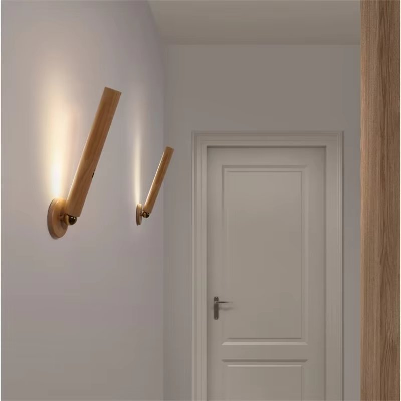 LumeWood - Lampe murale et de table LED minimaliste
