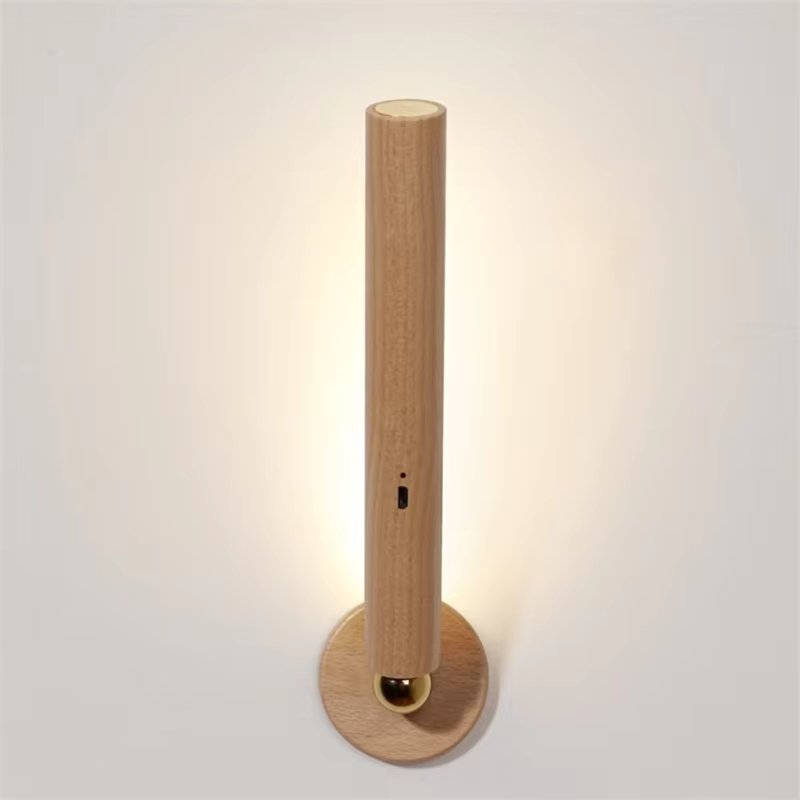 LumeWood - Lampe murale et de table LED minimaliste