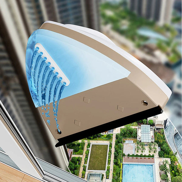 QuickyClean - Nettoyeur de vitres double face rapide