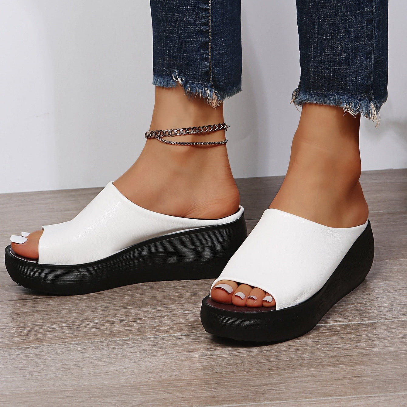 Elina - Chaussons de luxe pour la maison