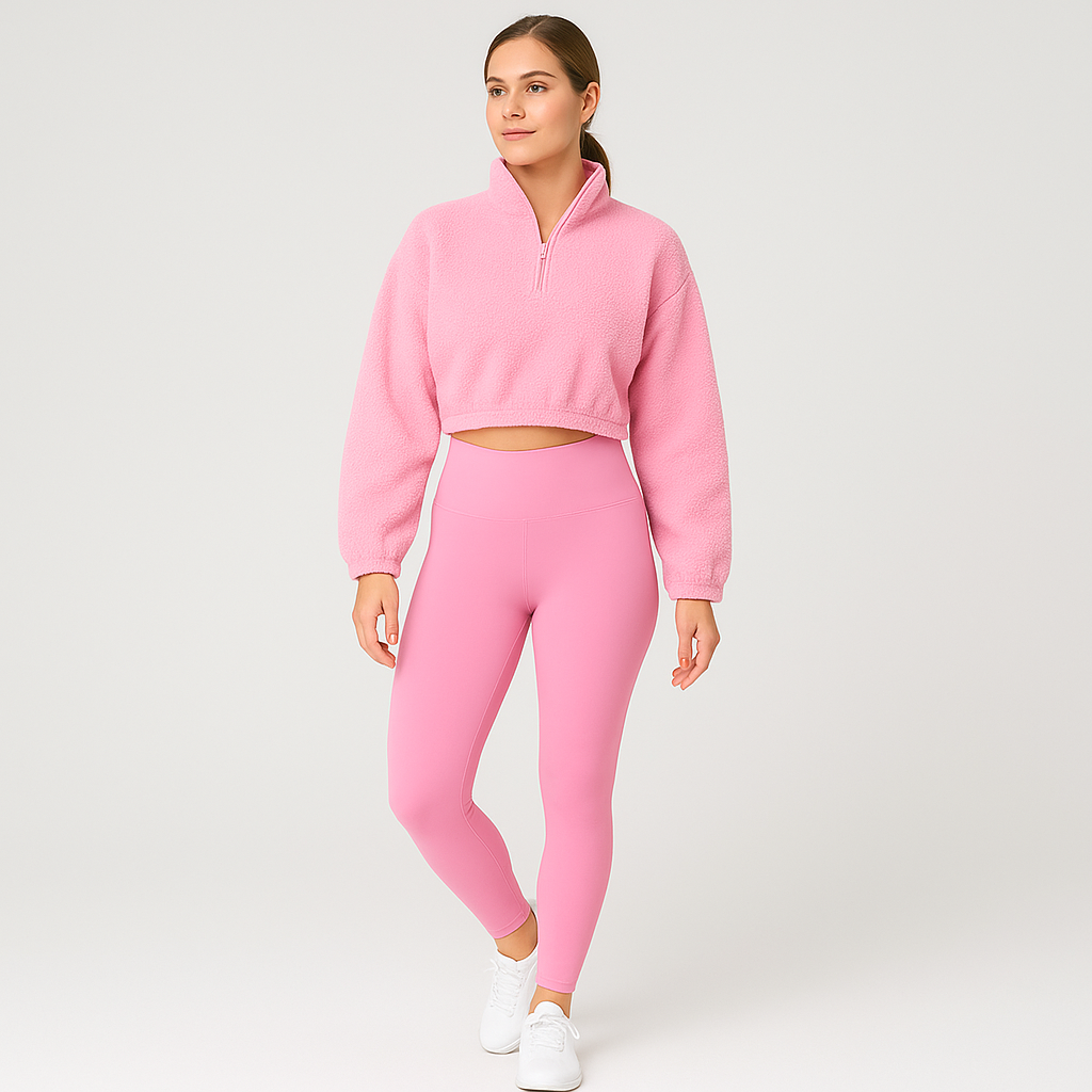 Marlis | Ensemble de yoga doublé en polaire