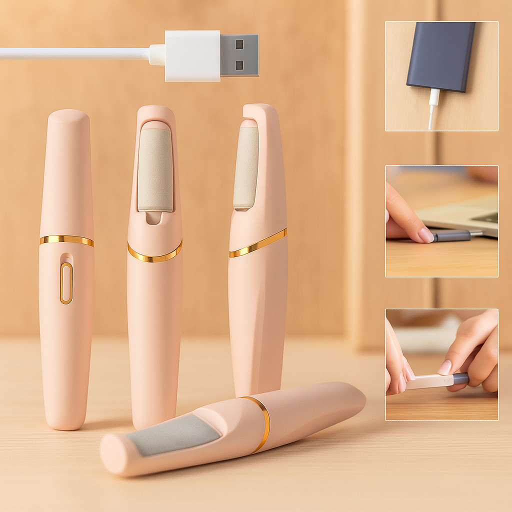 Mevor Éliminateur de Callosités – Appareil de Soins des Pieds Compact pour la Maison