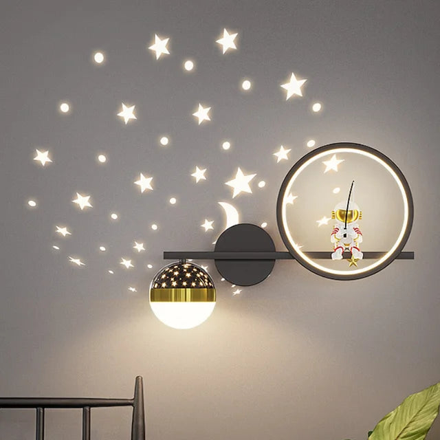 StarGlow - Lampe boule de nuit étoilée enchanteresse
