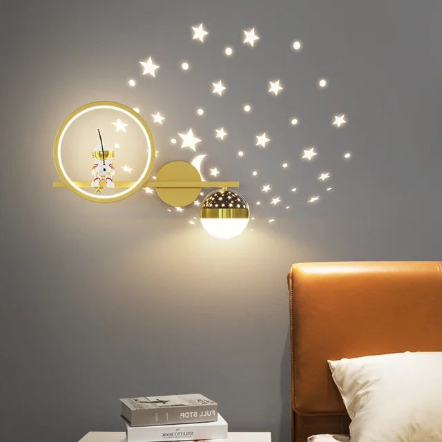 StarGlow - Lampe boule de nuit étoilée enchanteresse