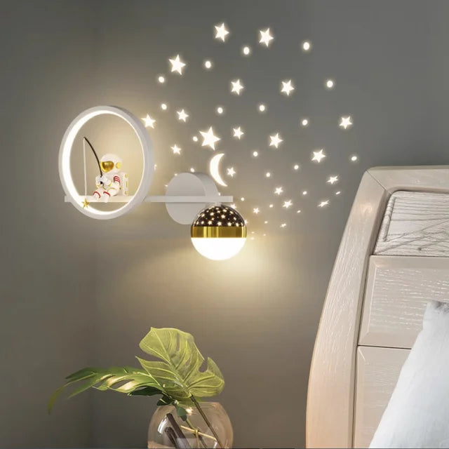 StarGlow - Lampe boule de nuit étoilée enchanteresse
