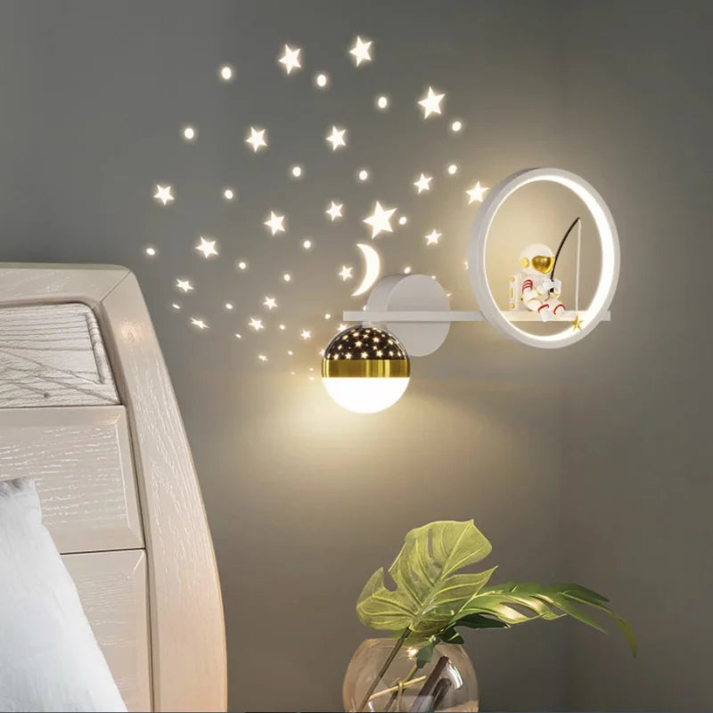 StarGlow - Lampe boule de nuit étoilée enchanteresse