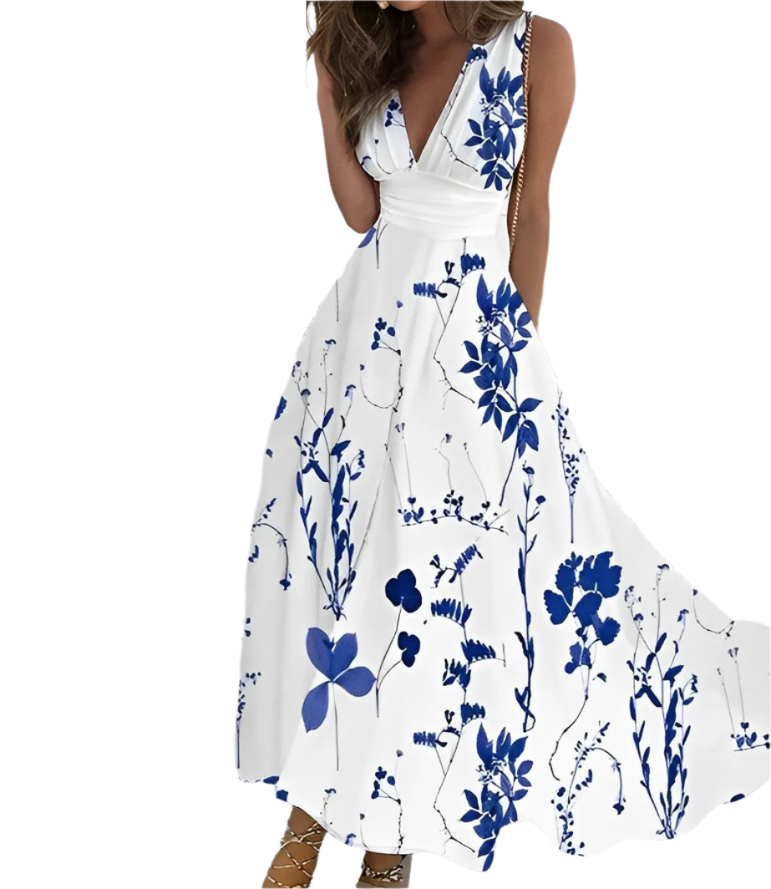 Robe d'été sans manches Sofie pour femmes - Élégante et confortable