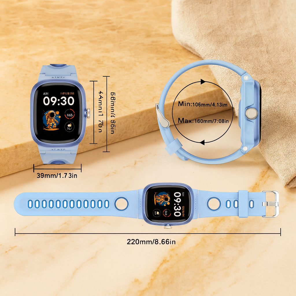 Montre connectée fitness pour enfants - Suivi d'activité