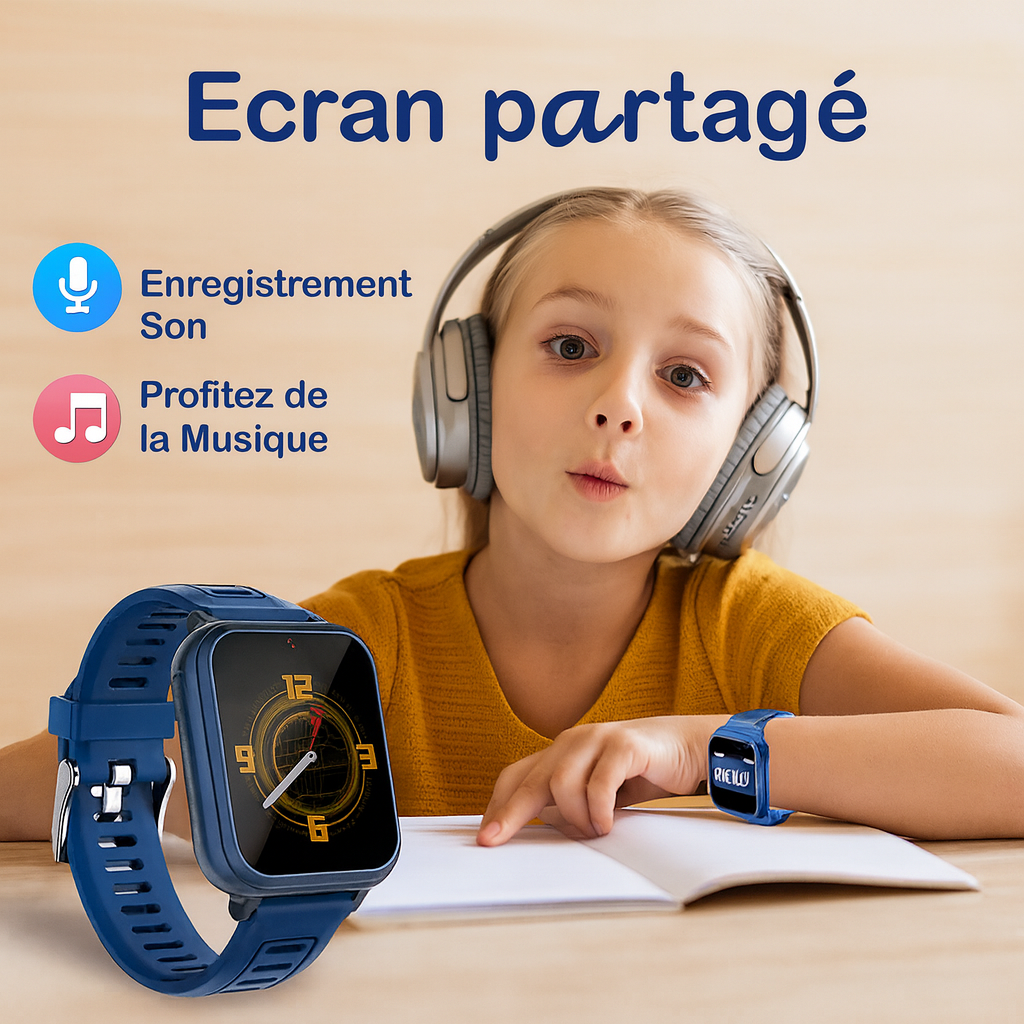 Montre connectée tout-en-un pour enfants - Un cadeau parfait pour les enfants