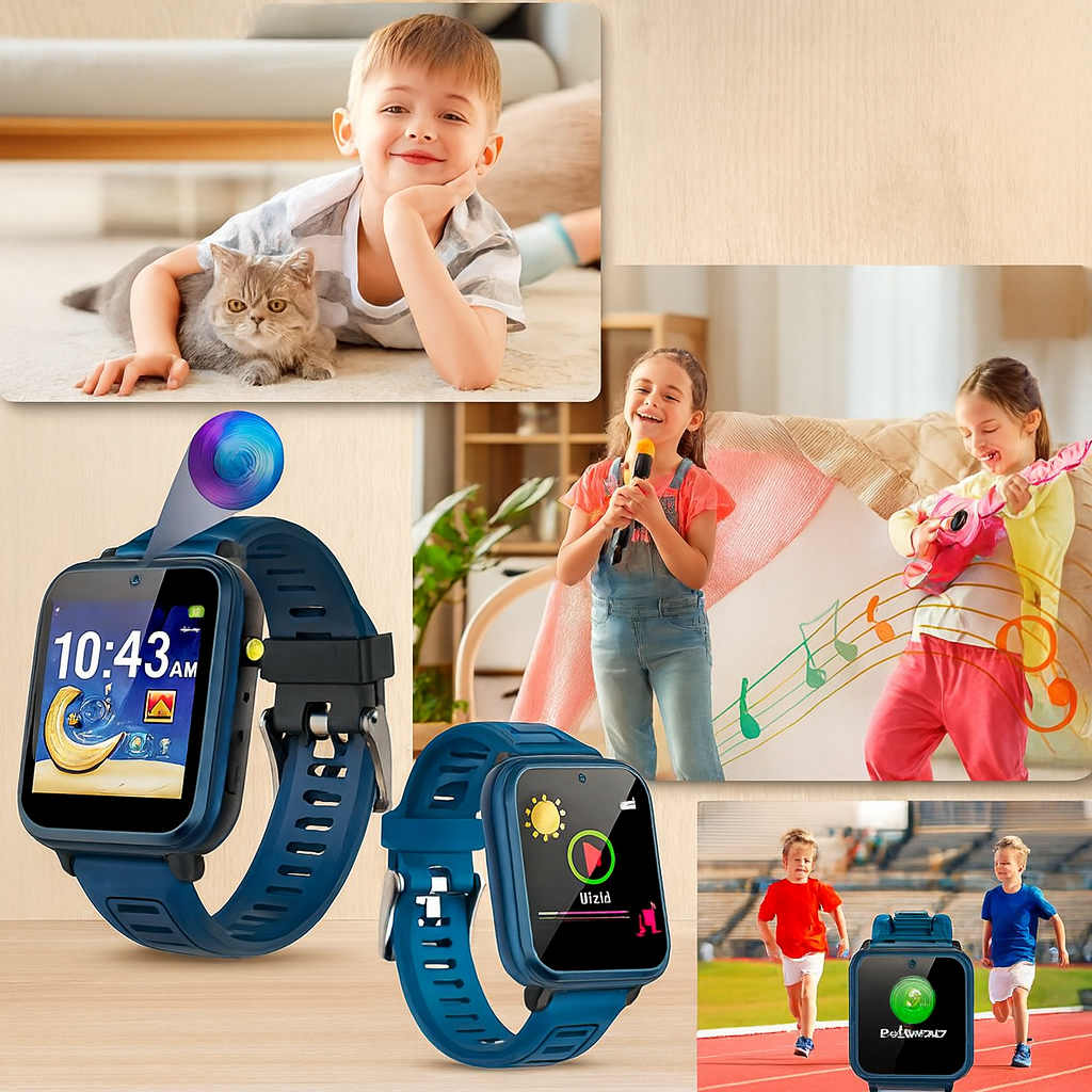 Montre connectée tout-en-un pour enfants - Un cadeau parfait pour les enfants