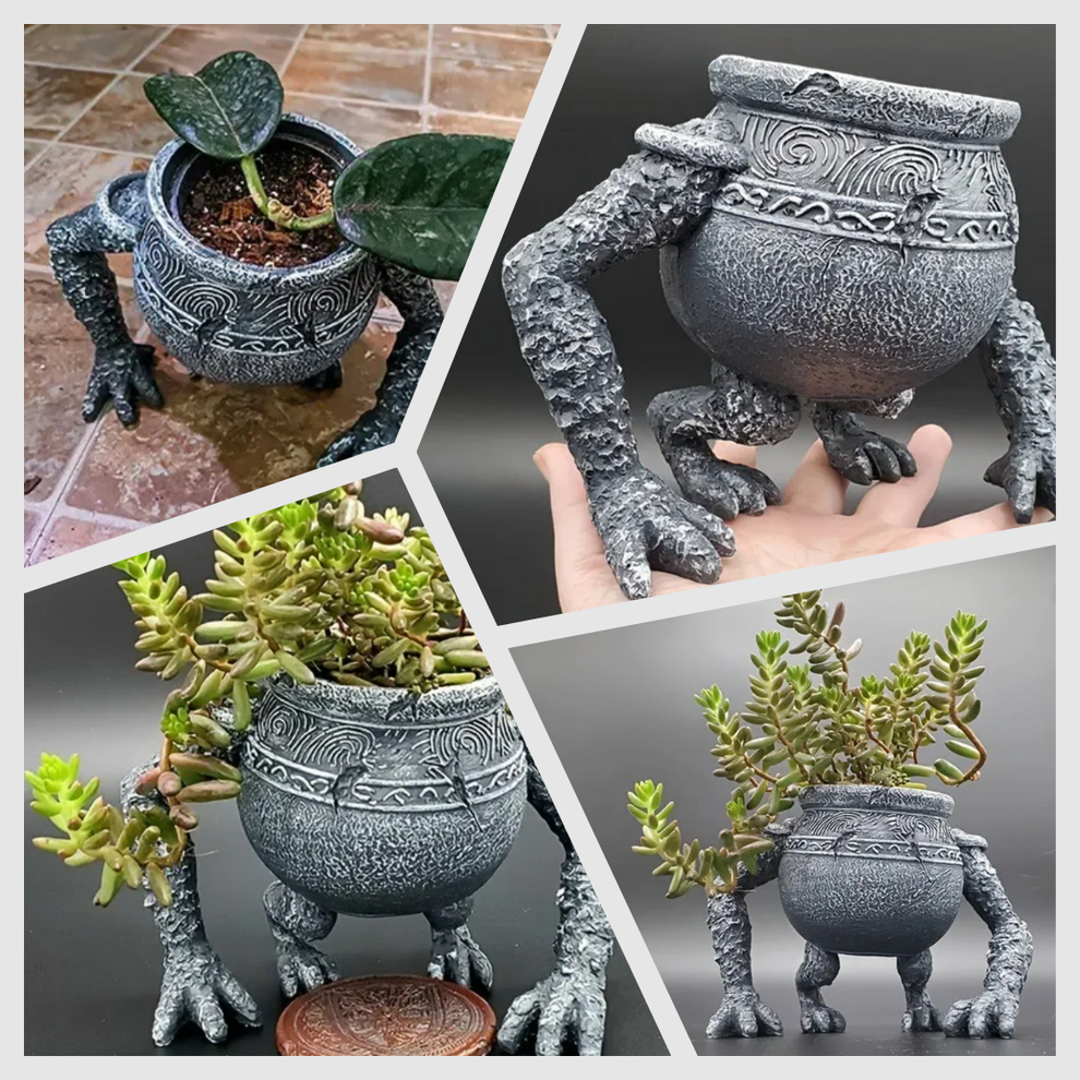 MonstroPot - Jardinières inspirées par des créatures fantastiques pour succulentes et vignes