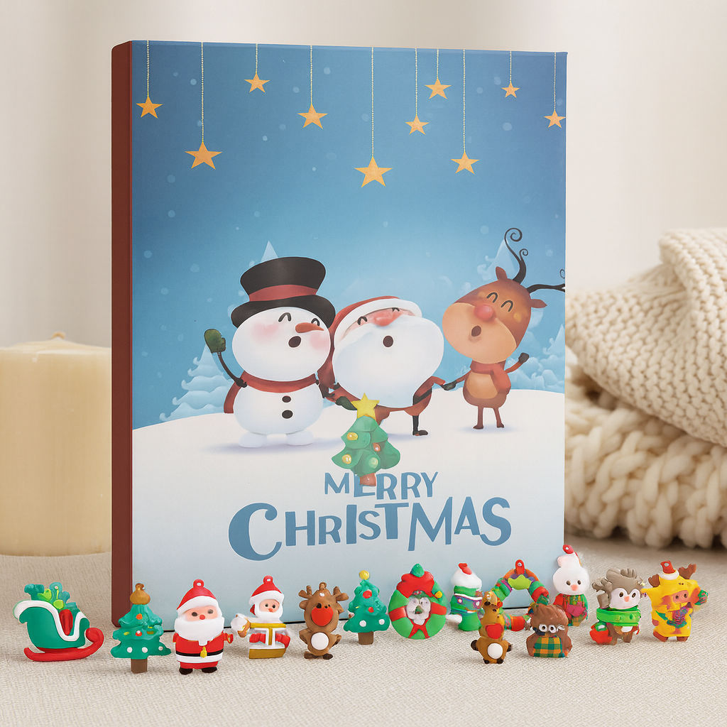 Noelvia | Coffret surprise calendrier de l'Avent 24 pièces