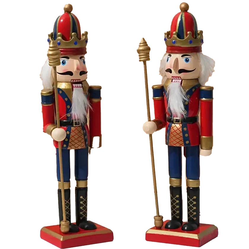 FestiveGuard – Décoration traditionnelle en forme de casse-noisette