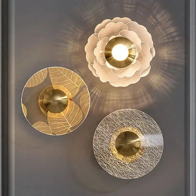ScandiGlow – Lampe d'intérieur florale minimaliste moderne