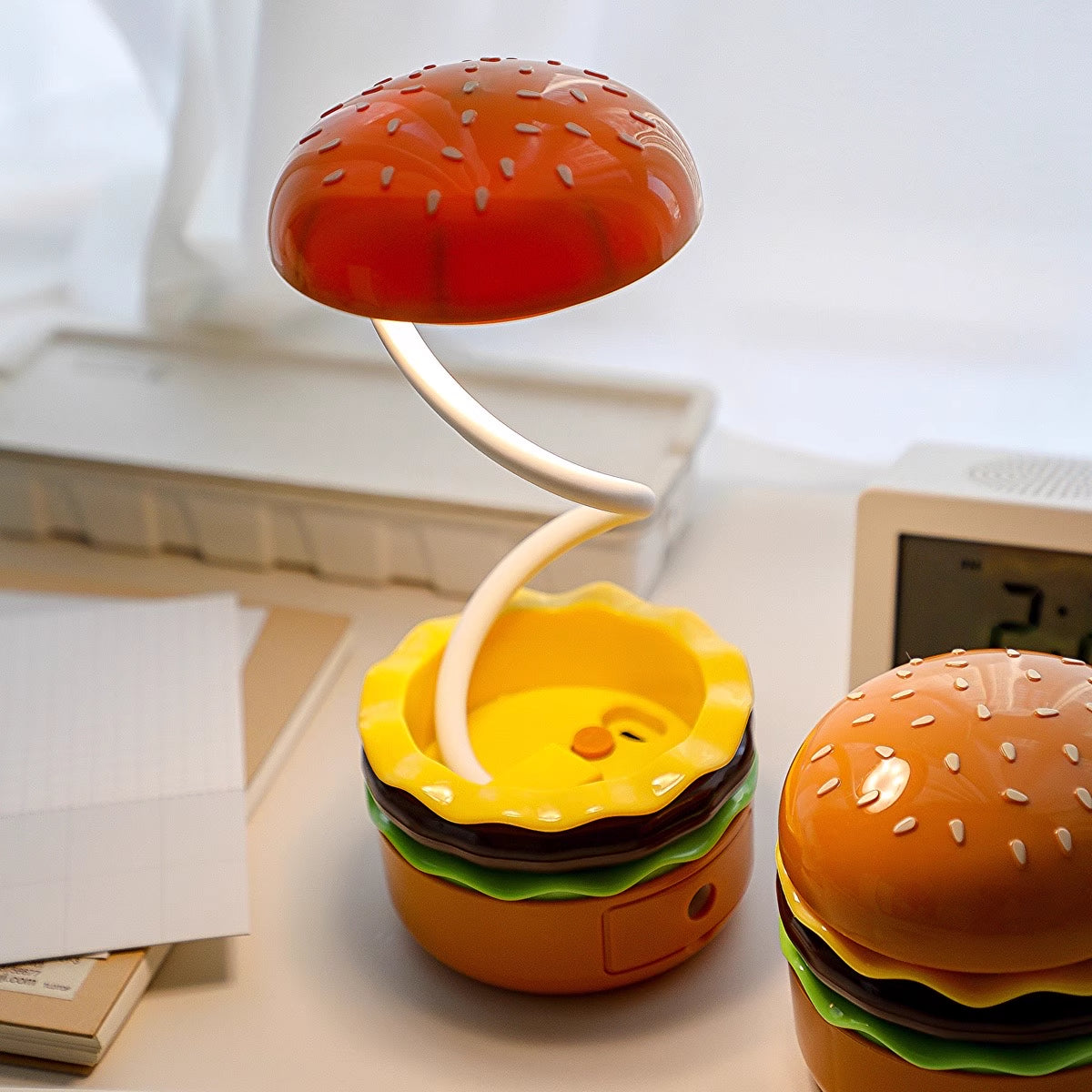 GlowBurger - Lampe en forme de hamburger ludique et originale