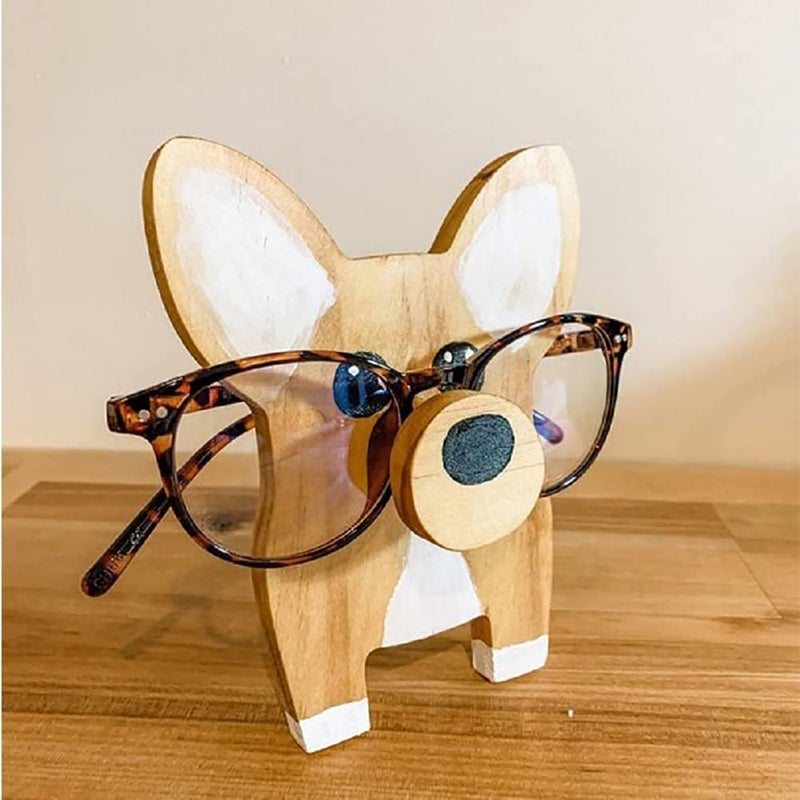 CritterHold Porte-lunettes en forme d'animaux - Rangement amusant et pratique