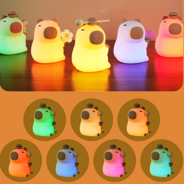 GlowPals - Charmante lampe de nuit animale en bande dessinée