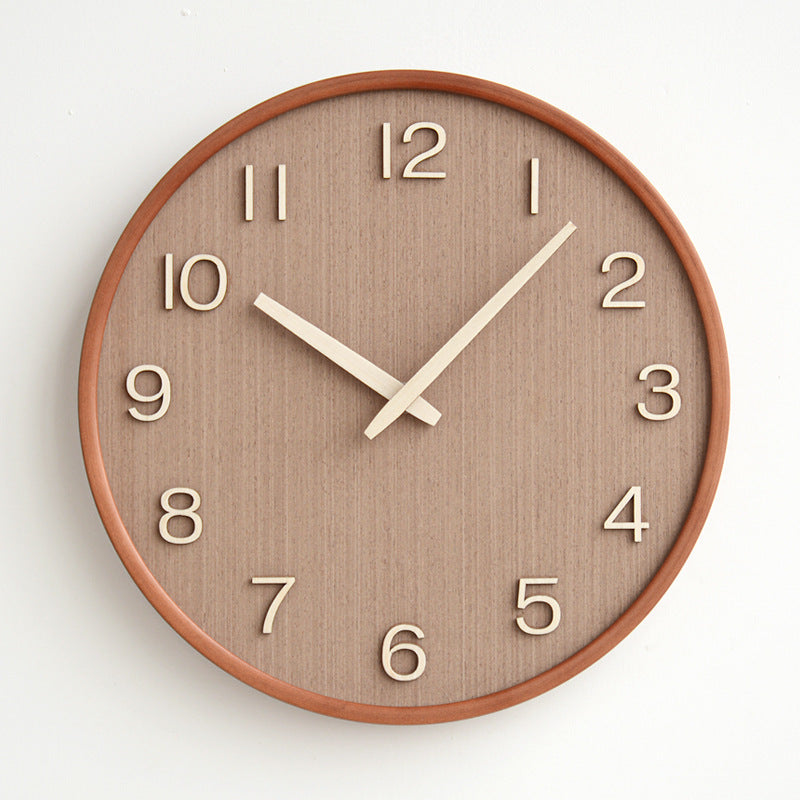 AestheticTone - horloges murales en bois nordiques intemporels