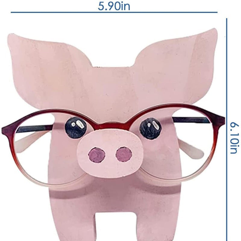 CritterHold Porte-lunettes en forme d'animaux - Rangement amusant et pratique