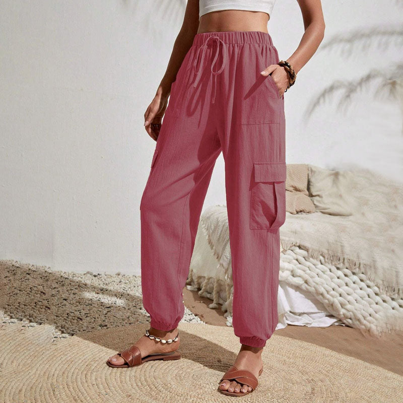 Brittany | Pantalon de jogging décontracté à cordon de serrage