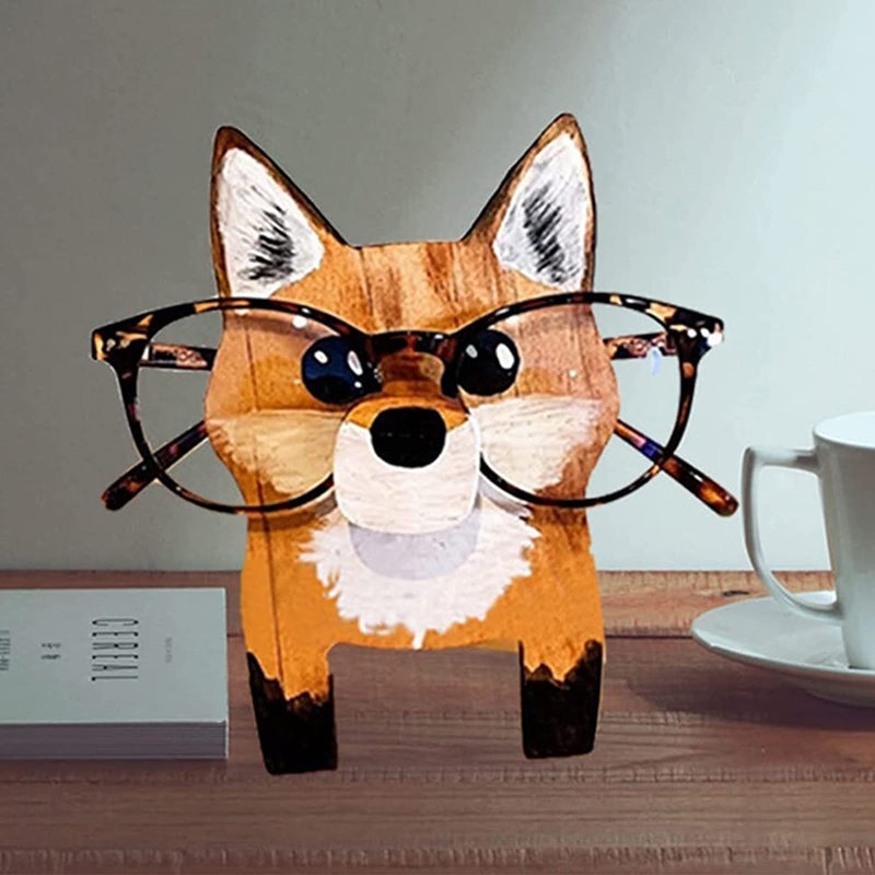 CritterHold Porte-lunettes en forme d'animaux - Rangement amusant et pratique