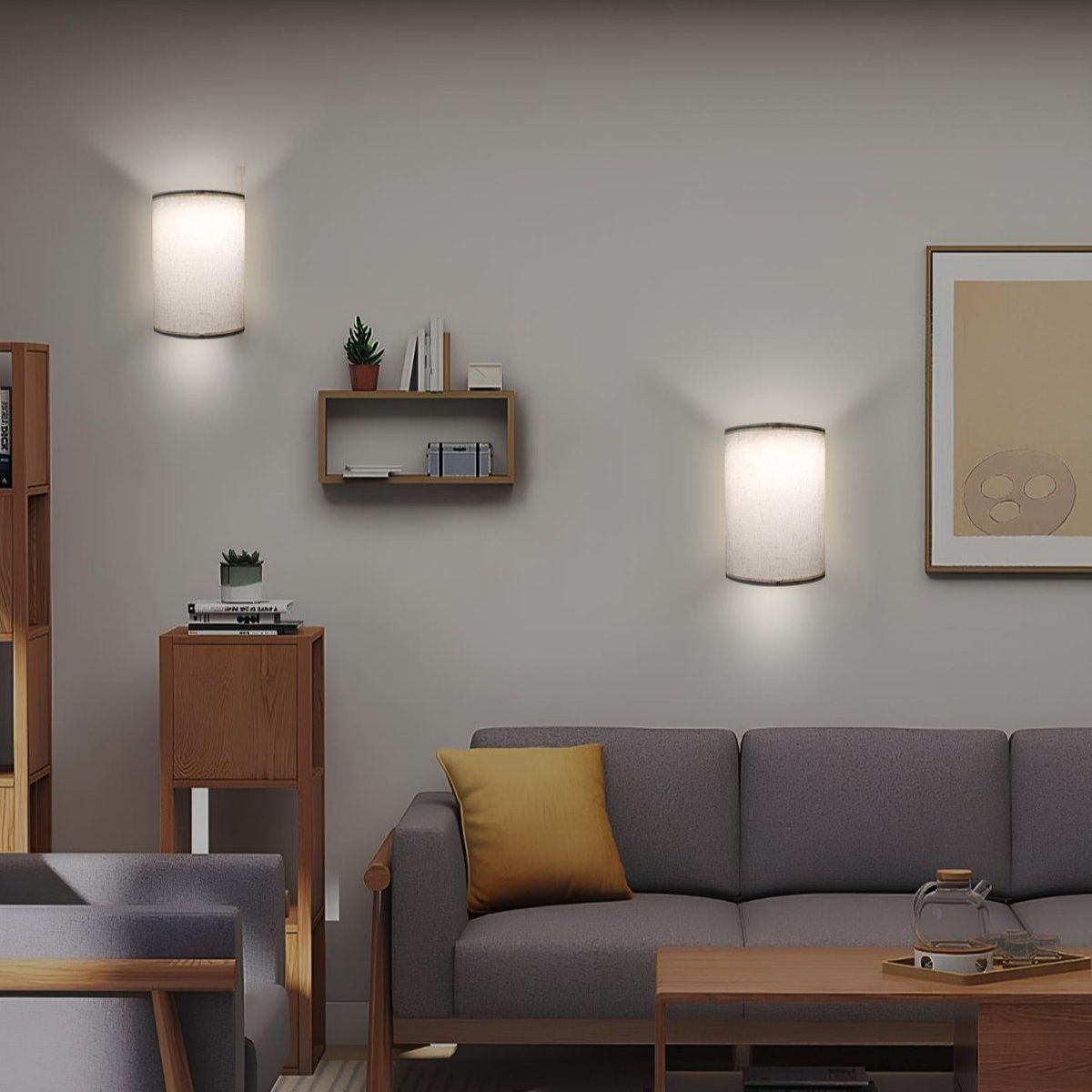 GlowForma - Appliques murales en tissu minimalistes