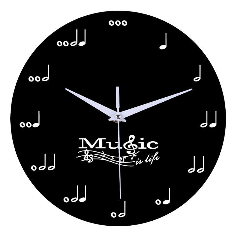 SymphonyStyle - Horloge murale en notes de musique
