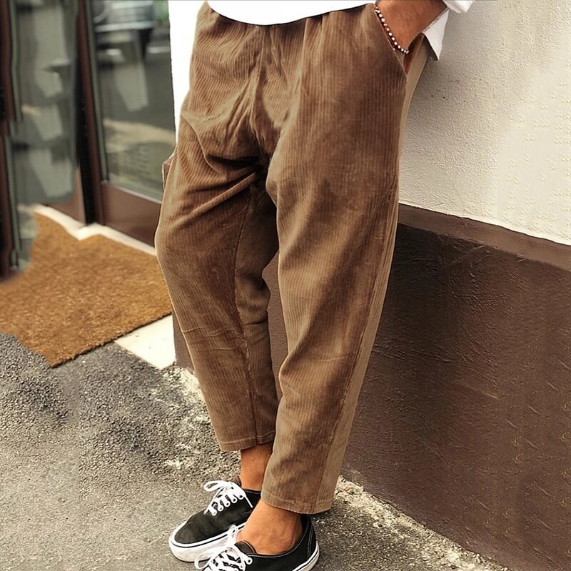 Pantalons Unis Confortables