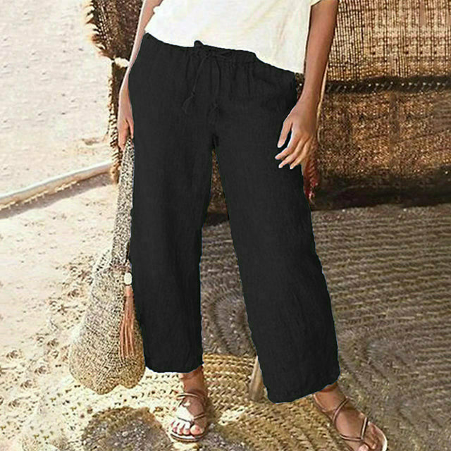Hazel - Pantalon droit simple