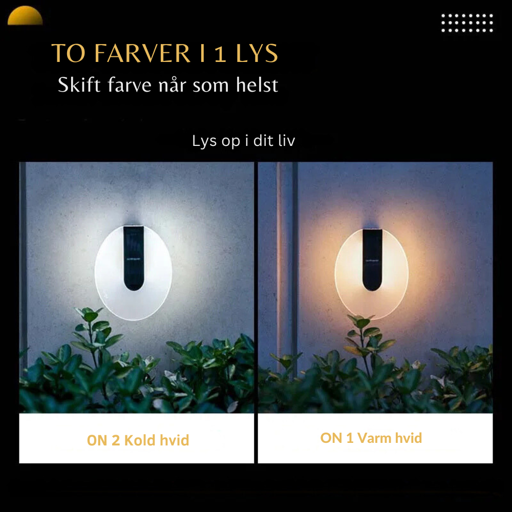 Applique d'extérieur LED élégante