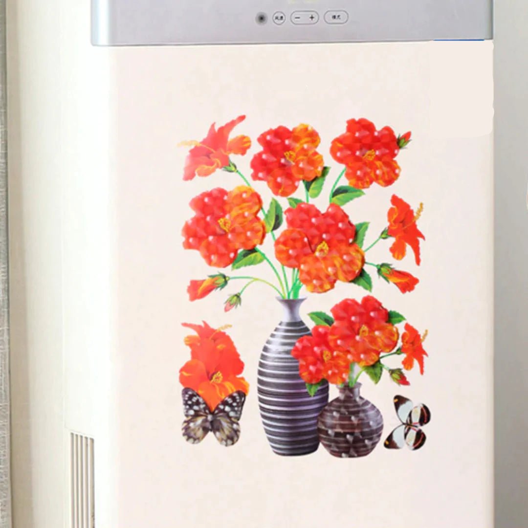 BloomScape - Élégante décoration murale avec des fleurs