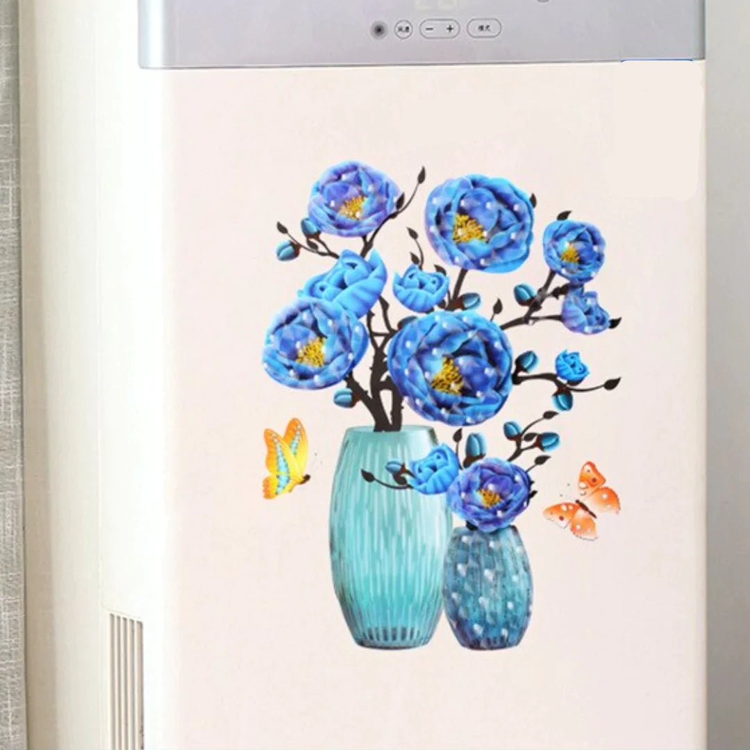 BloomScape - Élégante décoration murale avec des fleurs