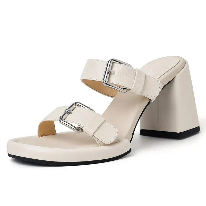 Taylor - Escarpins à talons hauts carrés