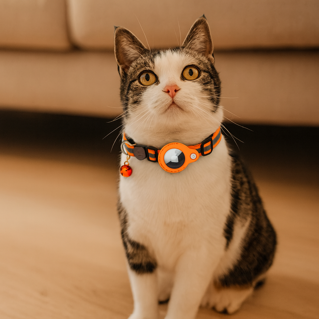 PetWay | Collier GPS intelligent pour chat avec fermeture de sécurité