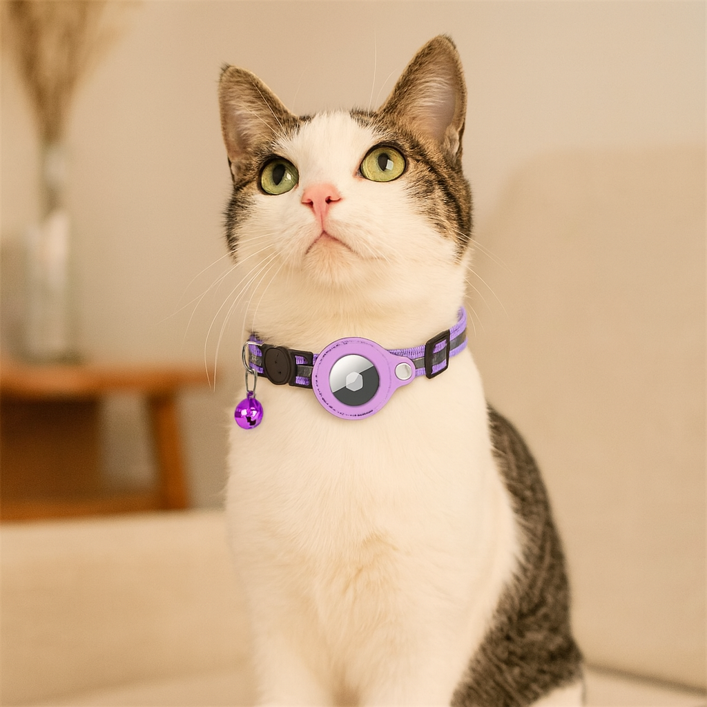 PetWay | Collier GPS intelligent pour chat avec fermeture de sécurité
