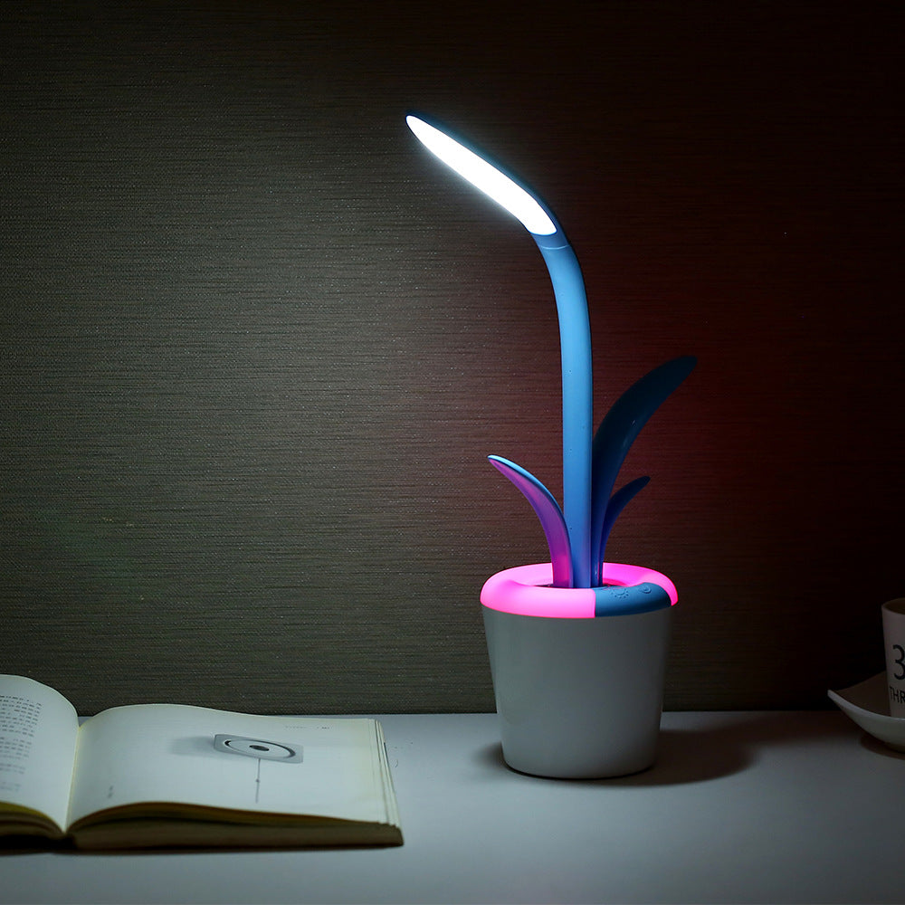 GlowLeaf - Douce lampe de table LED en forme de plante