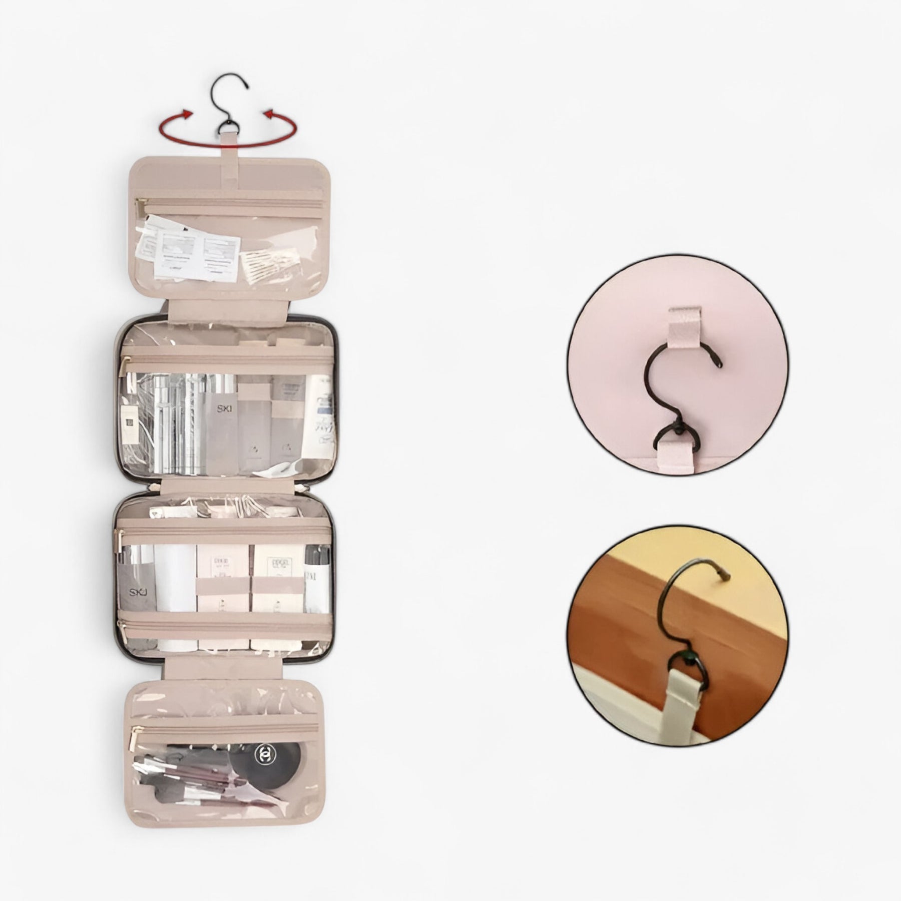 JetSet - Trousse de toilette résistante et spacieuse