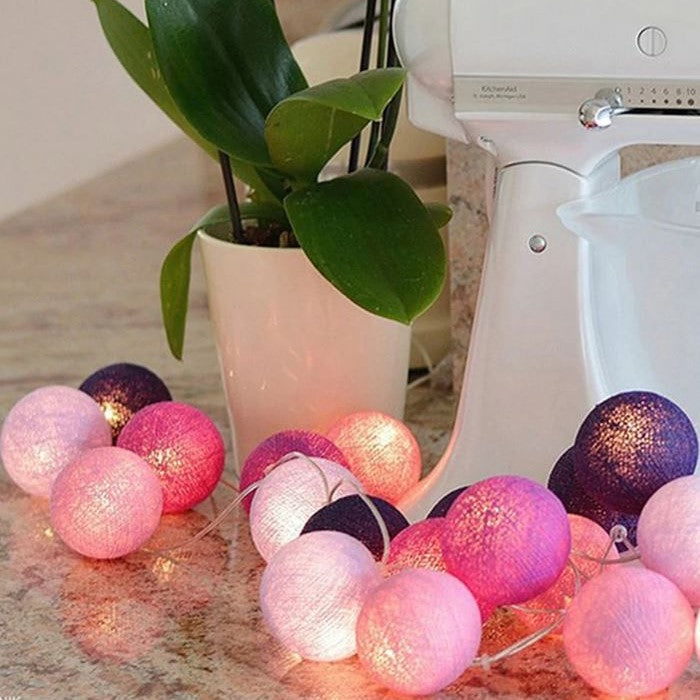 BallDecor - Guirlande lumineuse LED colorée