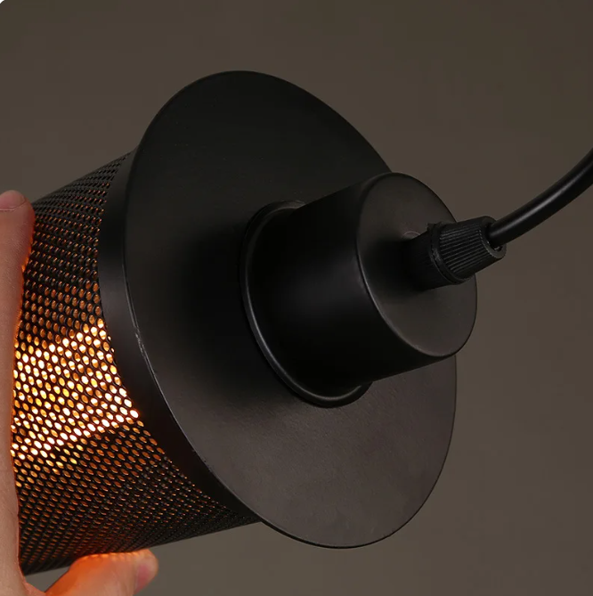 RetroLight - Lampe suspendue rétro unique avec câble réglable