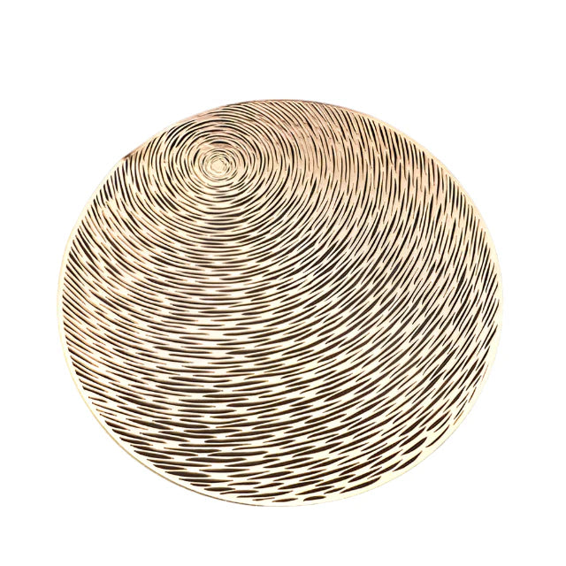 SkandiRund Dessous de Plat – Élégant Sous-Verres Ronds pour une Mise en Place Stylée