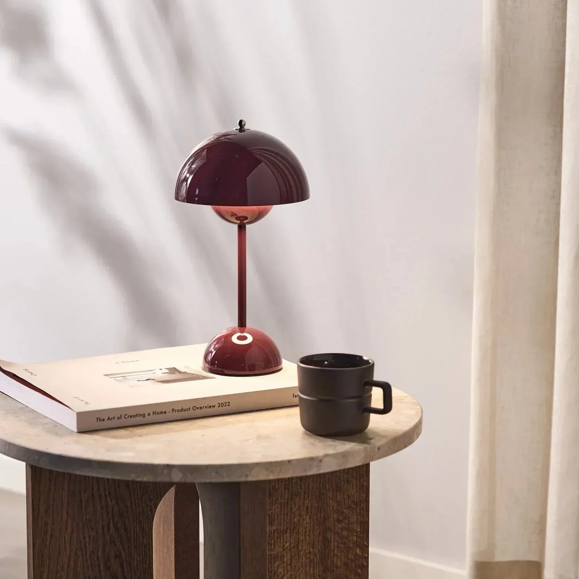 NordicGlow - Lampe de table design en forme de champignon moderne