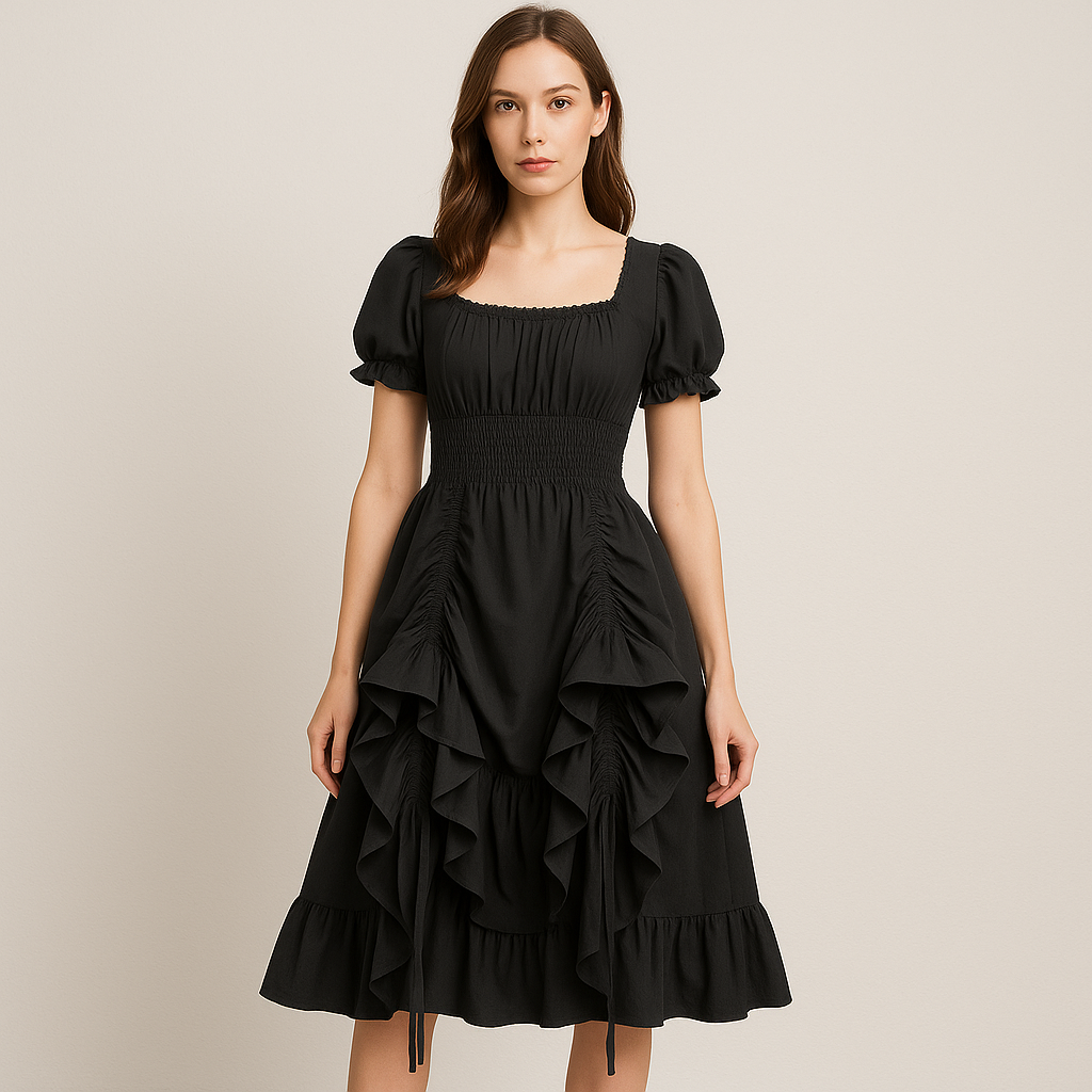 Robe RoyalBloom Renaissance – Robe pour femmes d'inspiration victorienne